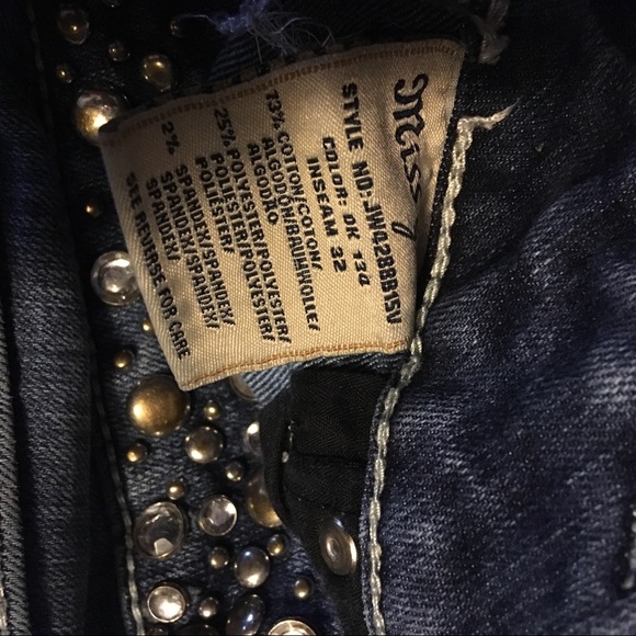 3/$50 Miss Me Women Jeans Size 27 Inseam 32 - Picture 5 of 7